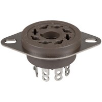Main product image for 8-Pin Tube Socket Belton Micalex Chassis Mount 055-550